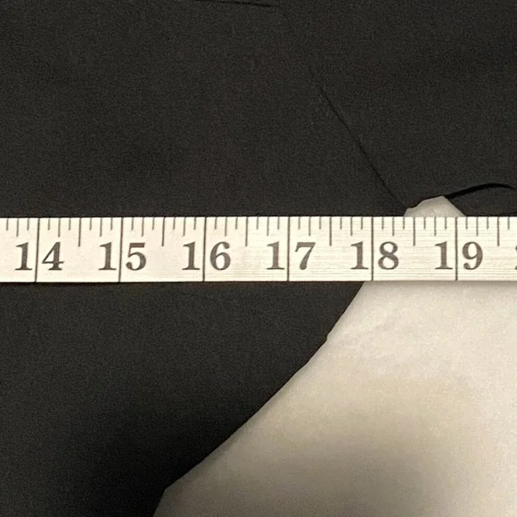 Simply Vera Wang Black Dress Mid-Sleeve Black Dress size Large - Picture 6 of 9